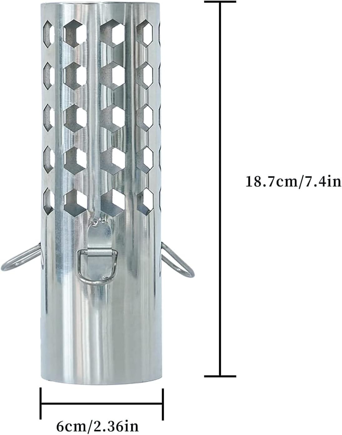 SoloWilder Tubo de estufa de leña Spark Arrestor Male Head Version 2.36