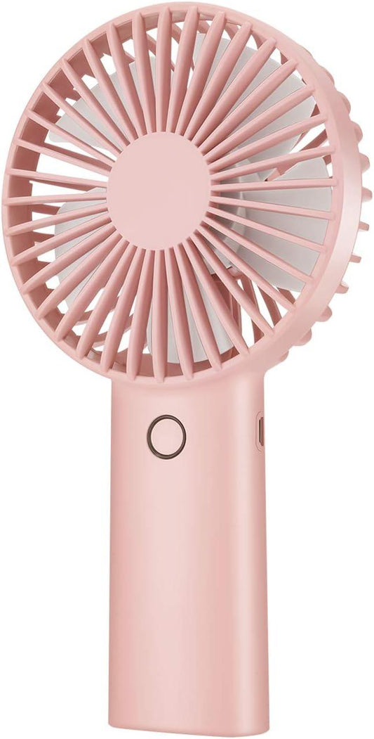 Mini ventilador de mano, ventilador de pestañas de maquillaje con batería