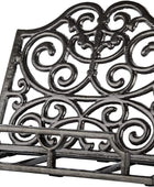 Soporte vintage para libros de cocina de hierro fundido, soporte decorativo de...