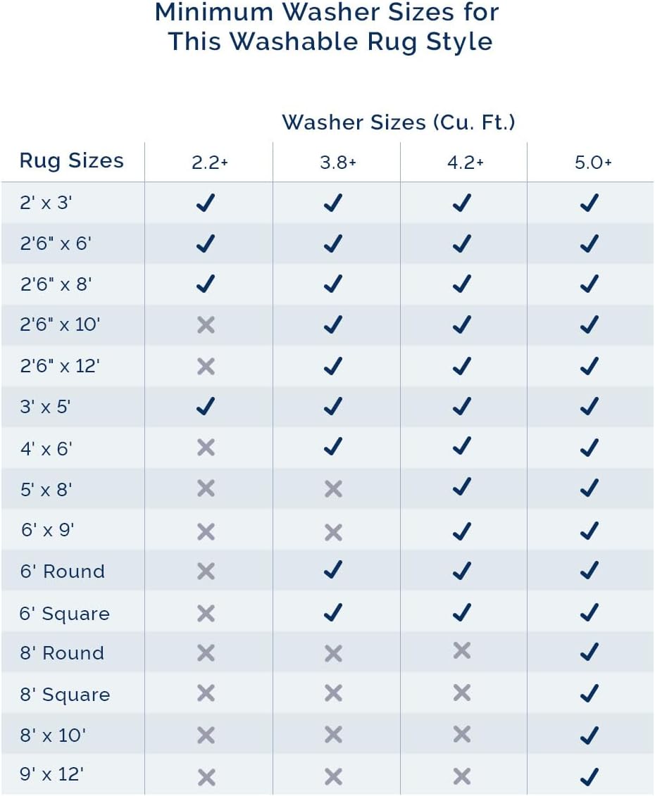 Elen Alfombra ultrafina lavable a máquina, hojas naturales, 2 pies 6 pulgadas x