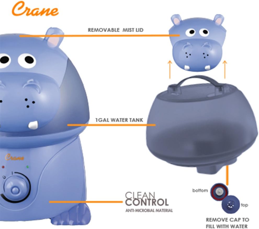 Humidificador ultrasónico de neblina fría