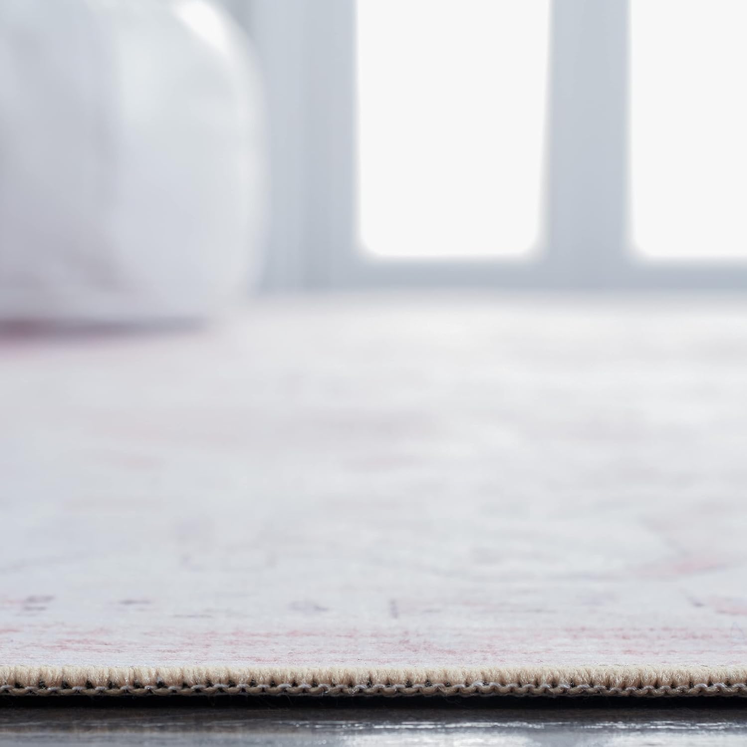 SAFAVIEH Tucson Collection - Alfombra de área de 6 x 9 pies, color beige y...