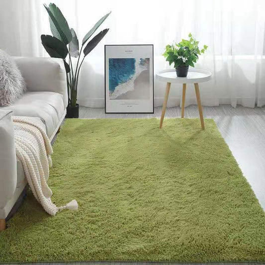Alfombra súper esponjosa de 5.2 x 7.5 pies, alfombra de área lanuda de felpa