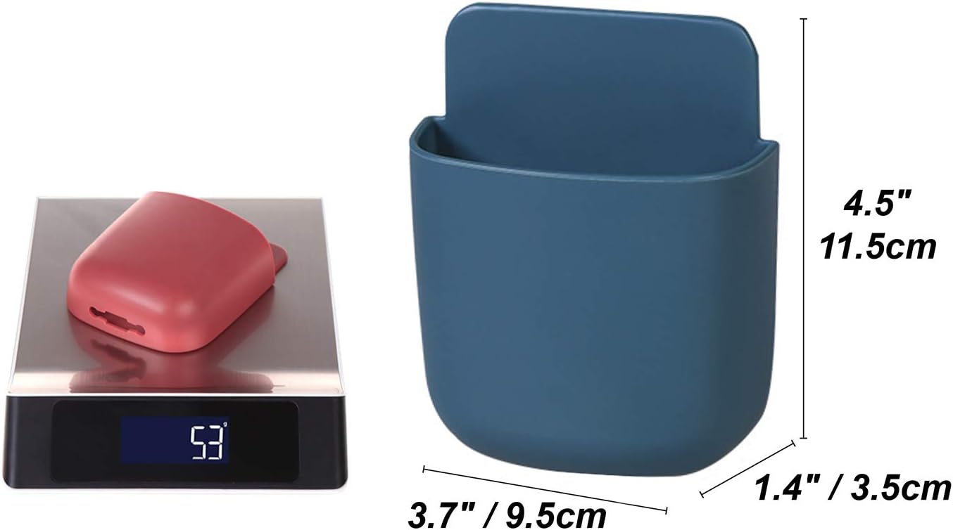 3 soportes para control remoto, soporte para bolígrafo de montaje en pared, sin...