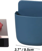 3 soportes para control remoto, soporte para bolígrafo de montaje en pared, sin...