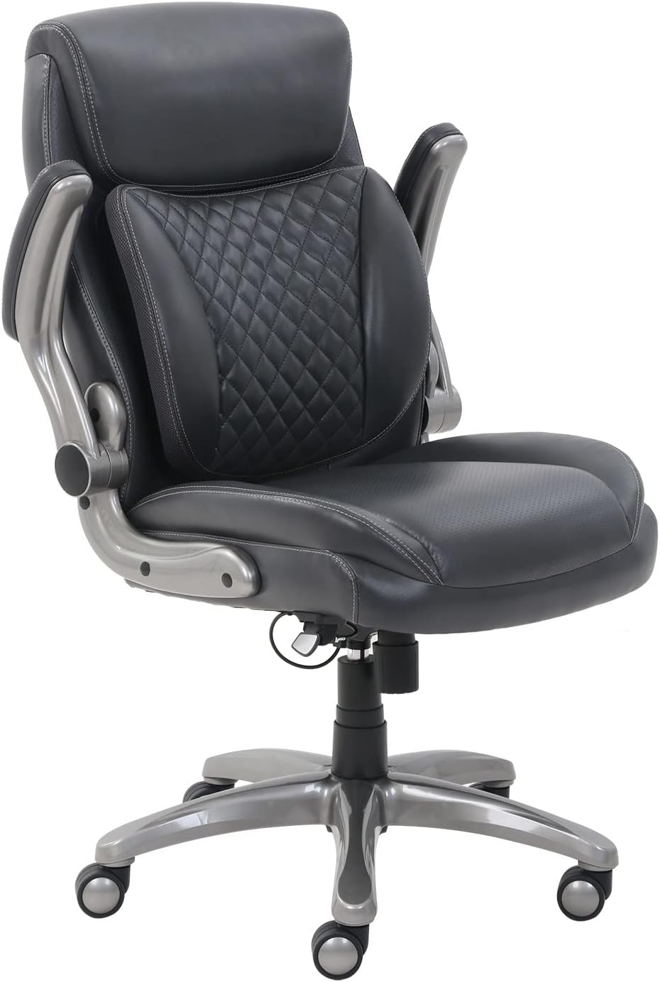 Tienda Basics Silla de escritorio ergonómica de oficina ejecutiva con...