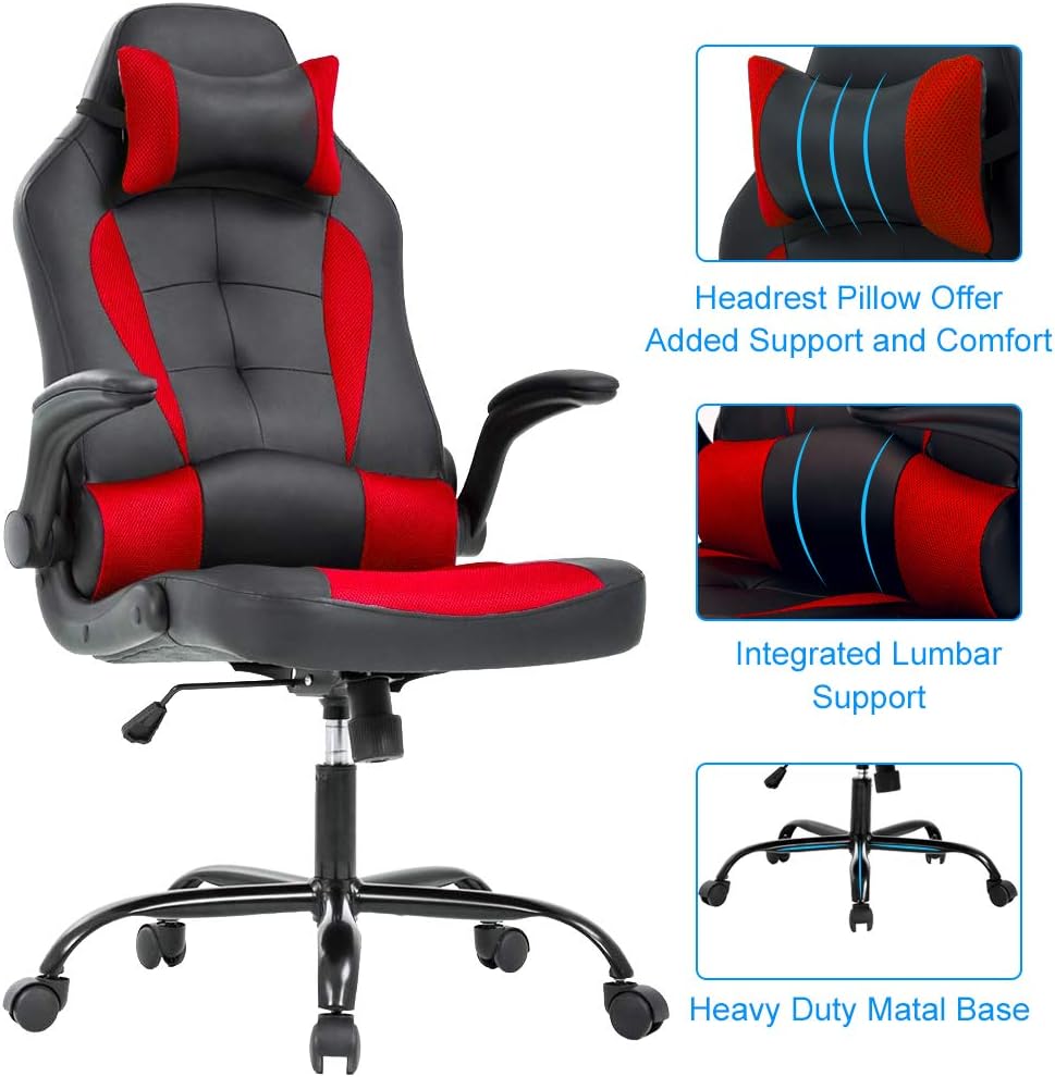 Meet perfect Silla ergonómica para videojuegos, silla de oficina, silla de...