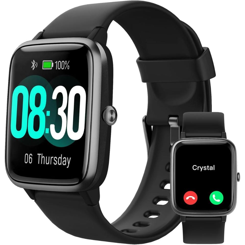 Reloj inteligente para teléfonos iOS y Android, unisex, con IP68