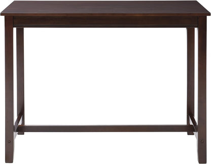 Mesa Claridge de 42 pulgadas de altura de barra Espresso