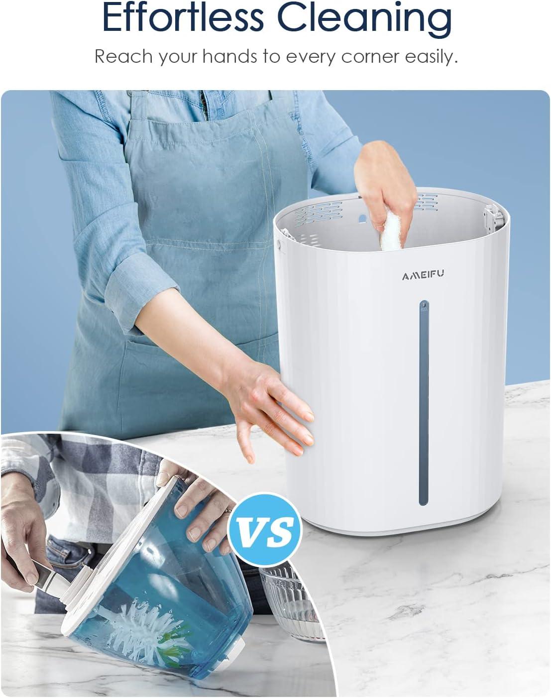 Humidificadores mejorados de 6.5L para habitaciones grandes, humidificadores