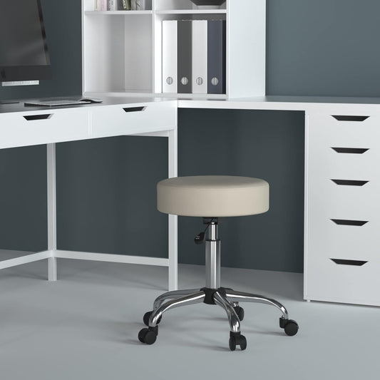 Taburete médico Boss Office Products, cómodo, en color beige, Madera, Beige