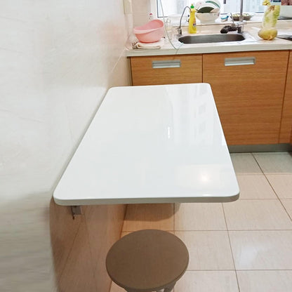 Mesa de pared flotante para portátil, mesa de trabajo plegable, impermeable,