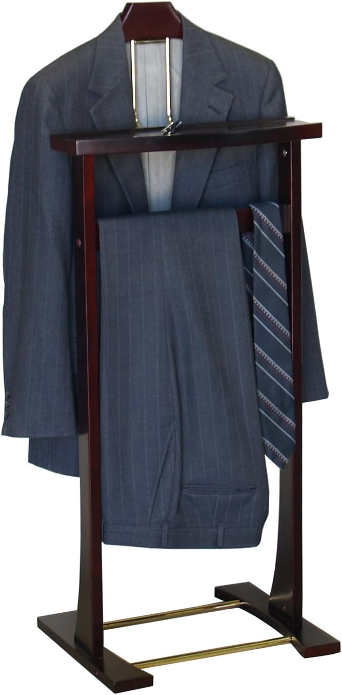 Proman Products Ashton Valet VL36006 - Soporte para traje con bandeja superior,...