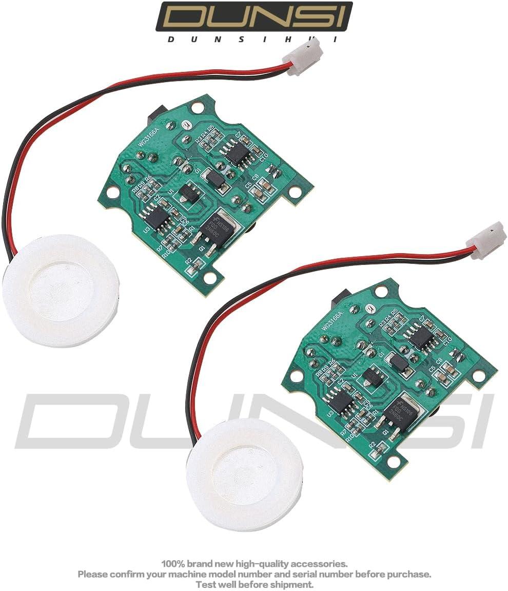 Paquete de 2 DC 3.7V-12V D20mm 113KHz ultrasónico Mist Maker atomización Maker