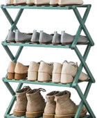 Zapatero, organizador plegable a prueba de polvo, 3 niveles, 4 niveles, 5...