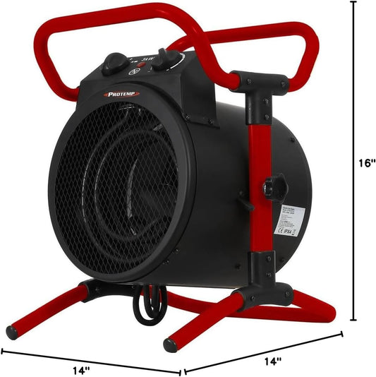 Pro-Temp PT-53-240 - Calentador eléctrico de espacio, 10, multicolor