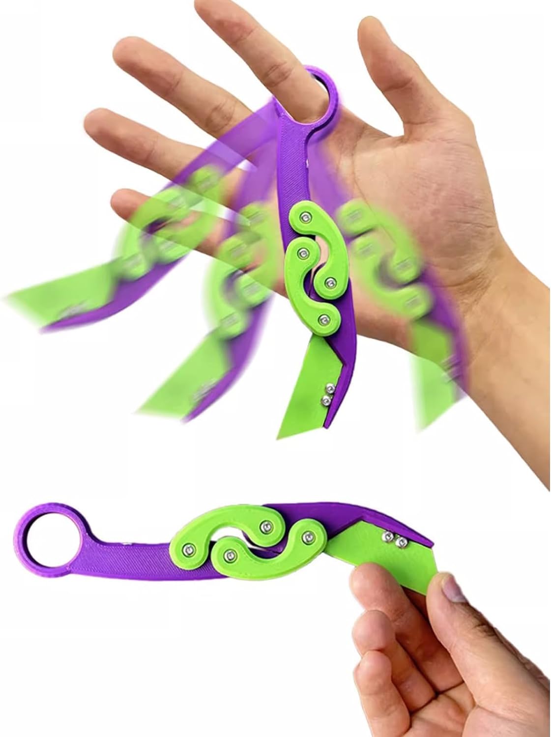 Cuchillo de juguete para ansiedad con impresión 3D, para aliviar la ansiedad y