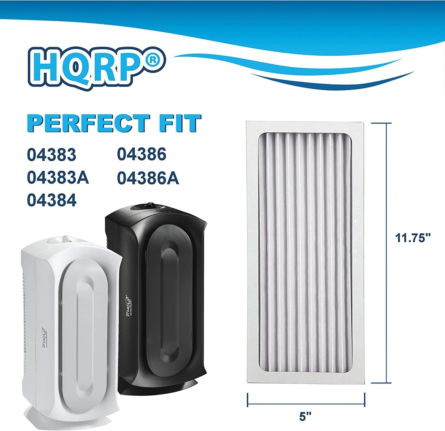 HQRP Paquete de 2 filtros compatibles con Hamilton Beach 04383 04384 04385...