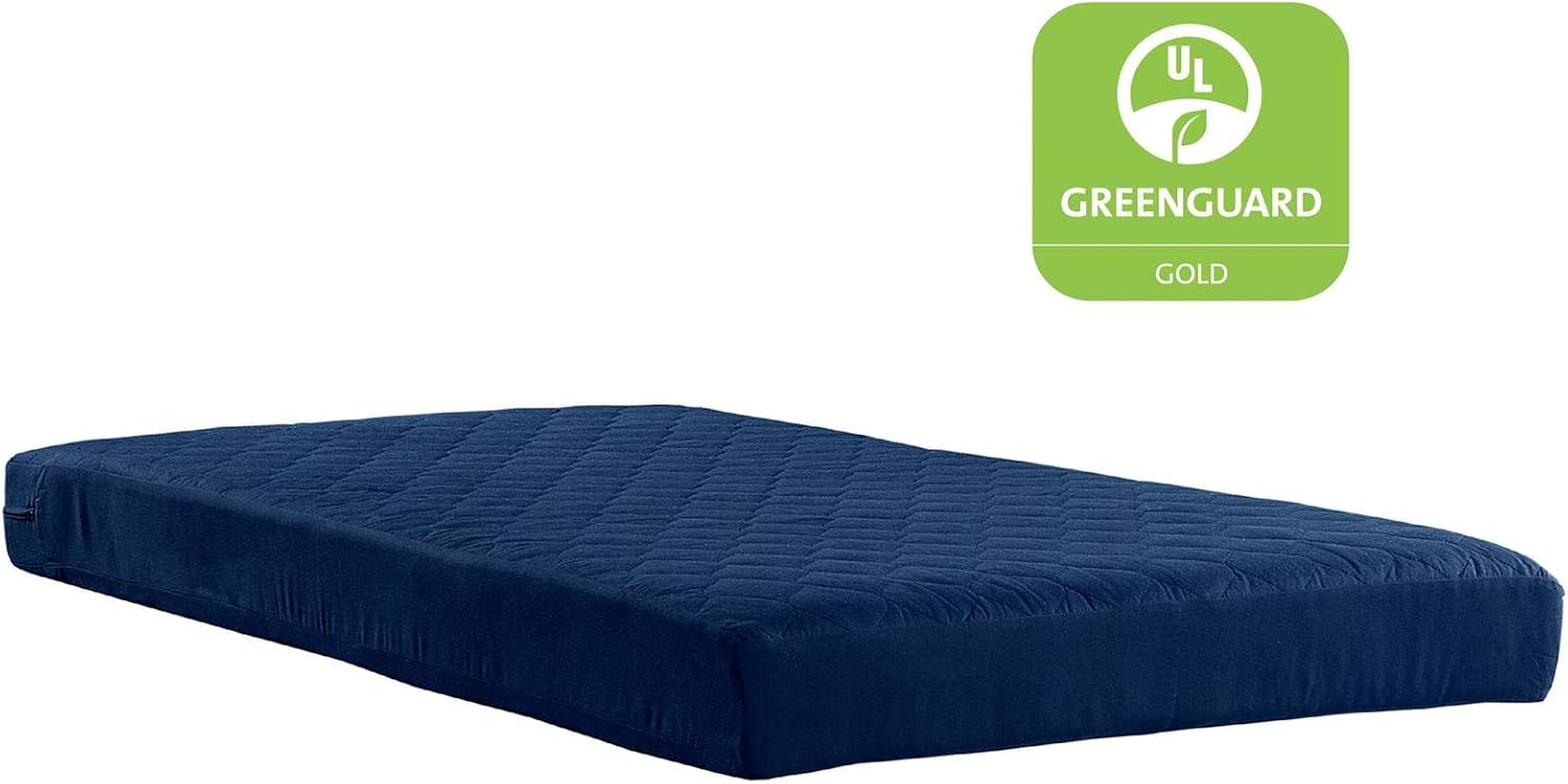 Dana 6 Inch Quilted Twin Mattress with Removable Cover and Thermobonded
