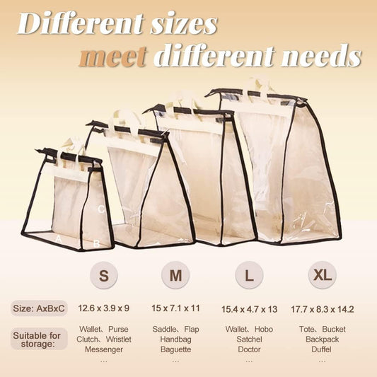 Organizador de almacenamiento de 5 piezas para colgar bolsos, no tejido,...