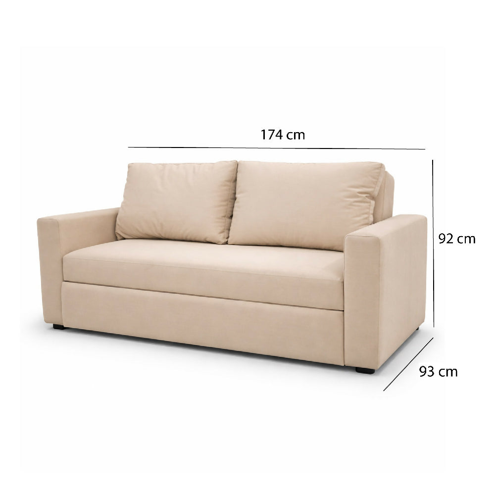 Sofá Cama Germany (72x174x93) Beige