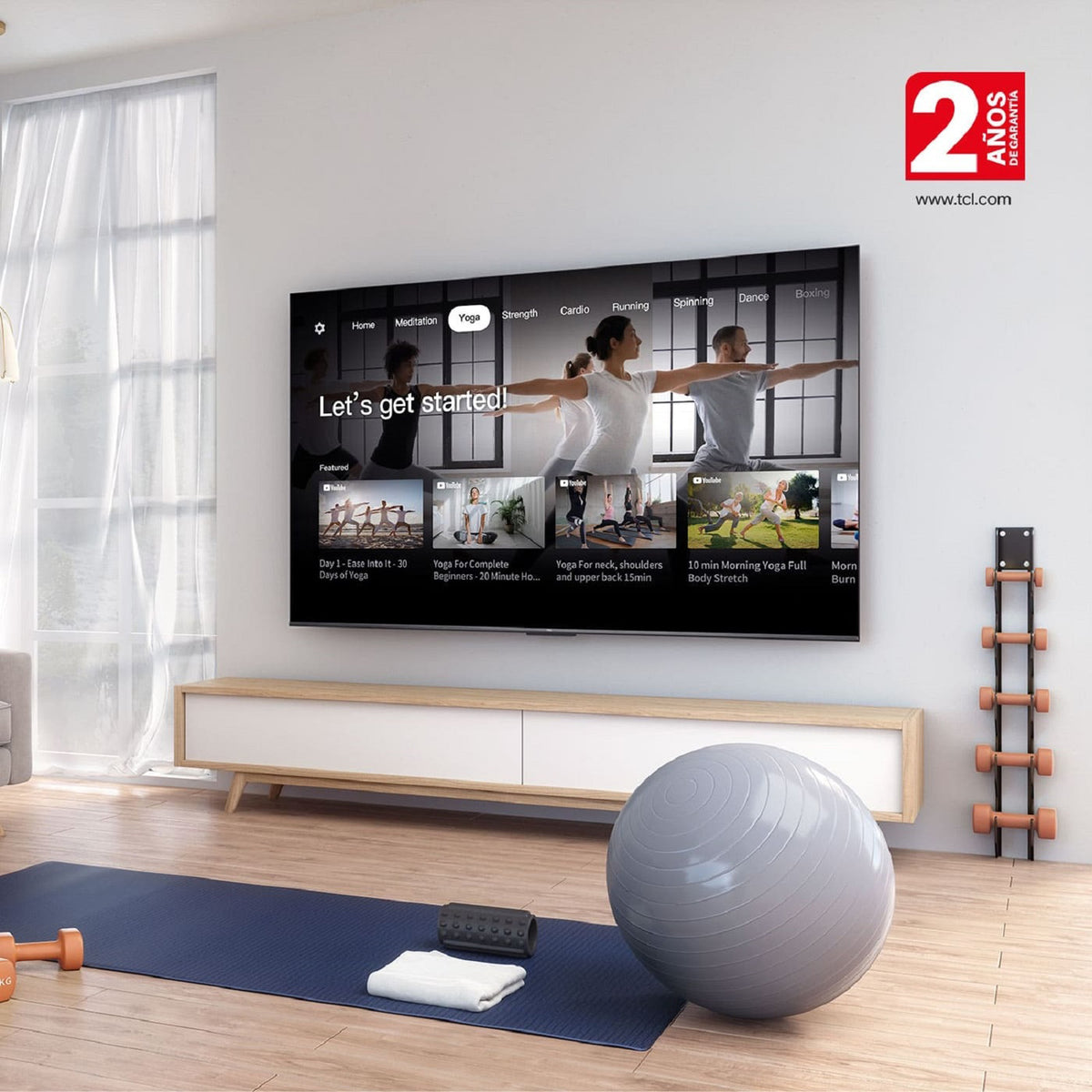 Televisor TCL 50" P735 4K UHD, Negro