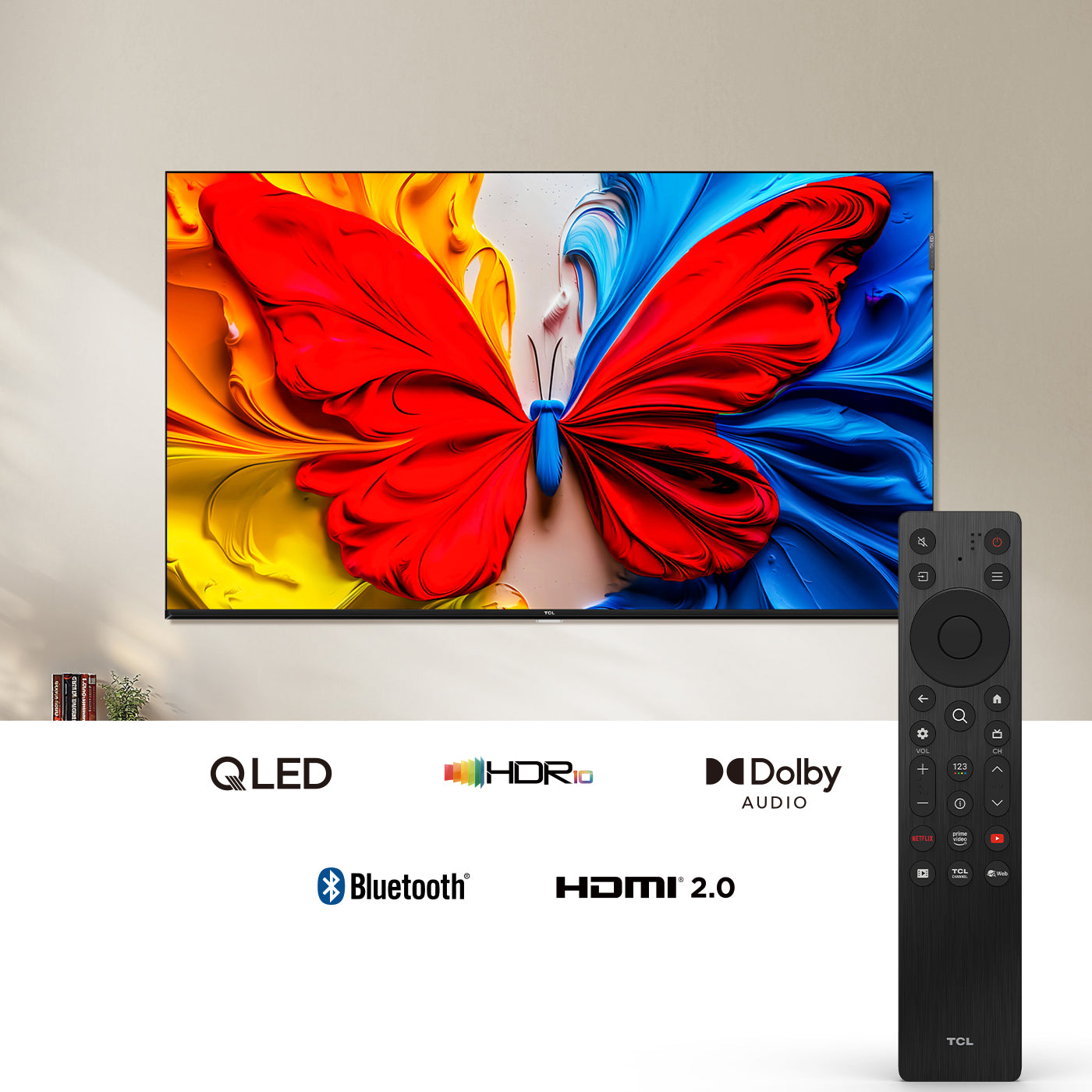 Televisor TCL 43" 43S5K QLED FHD