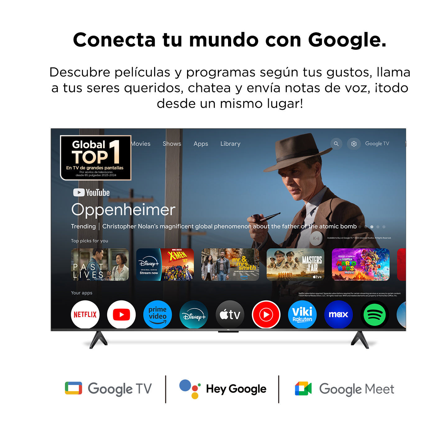 Televisor TCL 65" 65P7K QLED 4K UHD