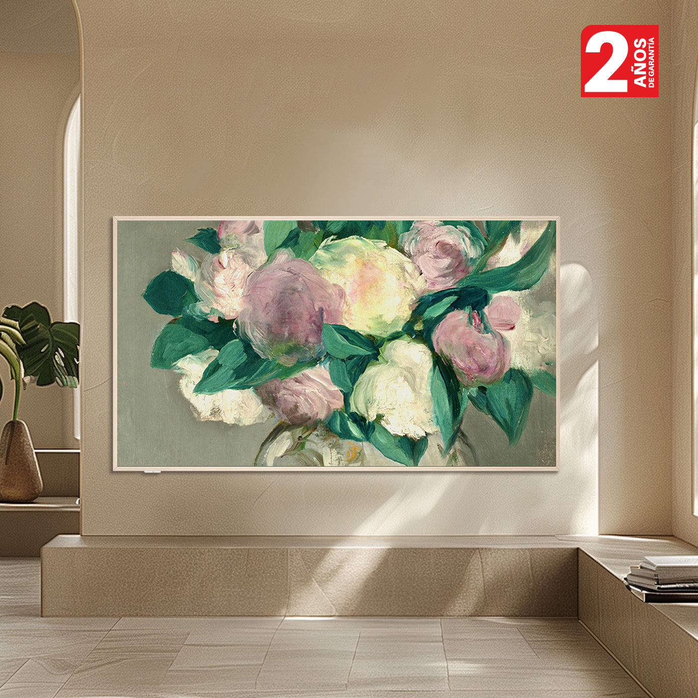 Televisor TCL 75" Pulgadas 190.5 cm 75A300W 4K-UHD QLED, Blanco