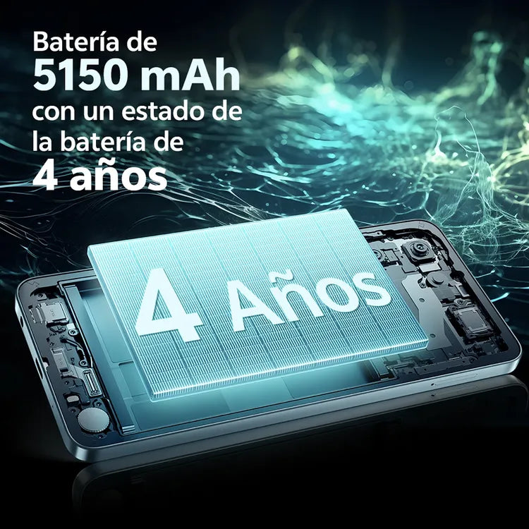 Celular 4G Vivo Y04 128GB, Morado