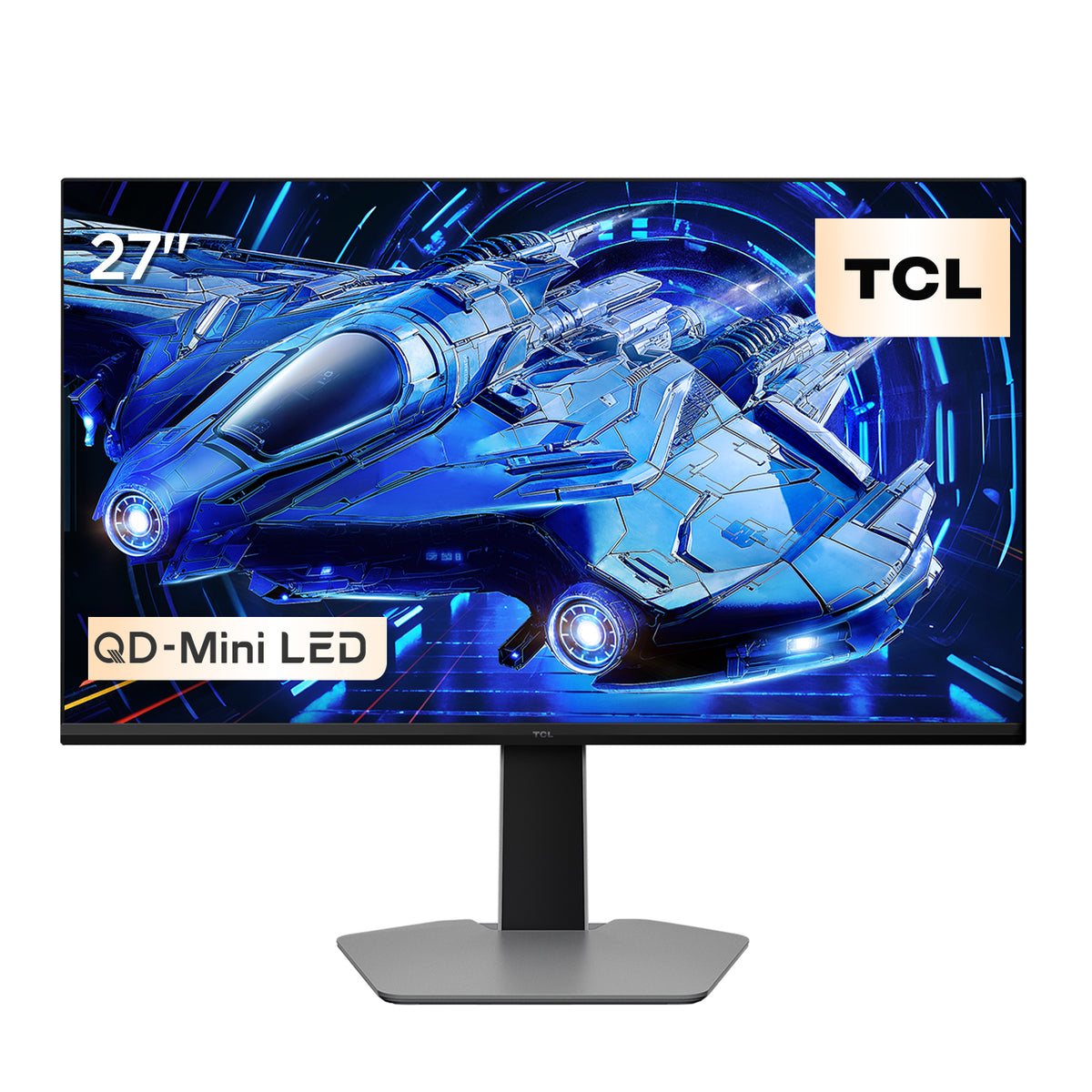 Monitor gamer G64 de 27 pulgadas QHD Mini LED en negro