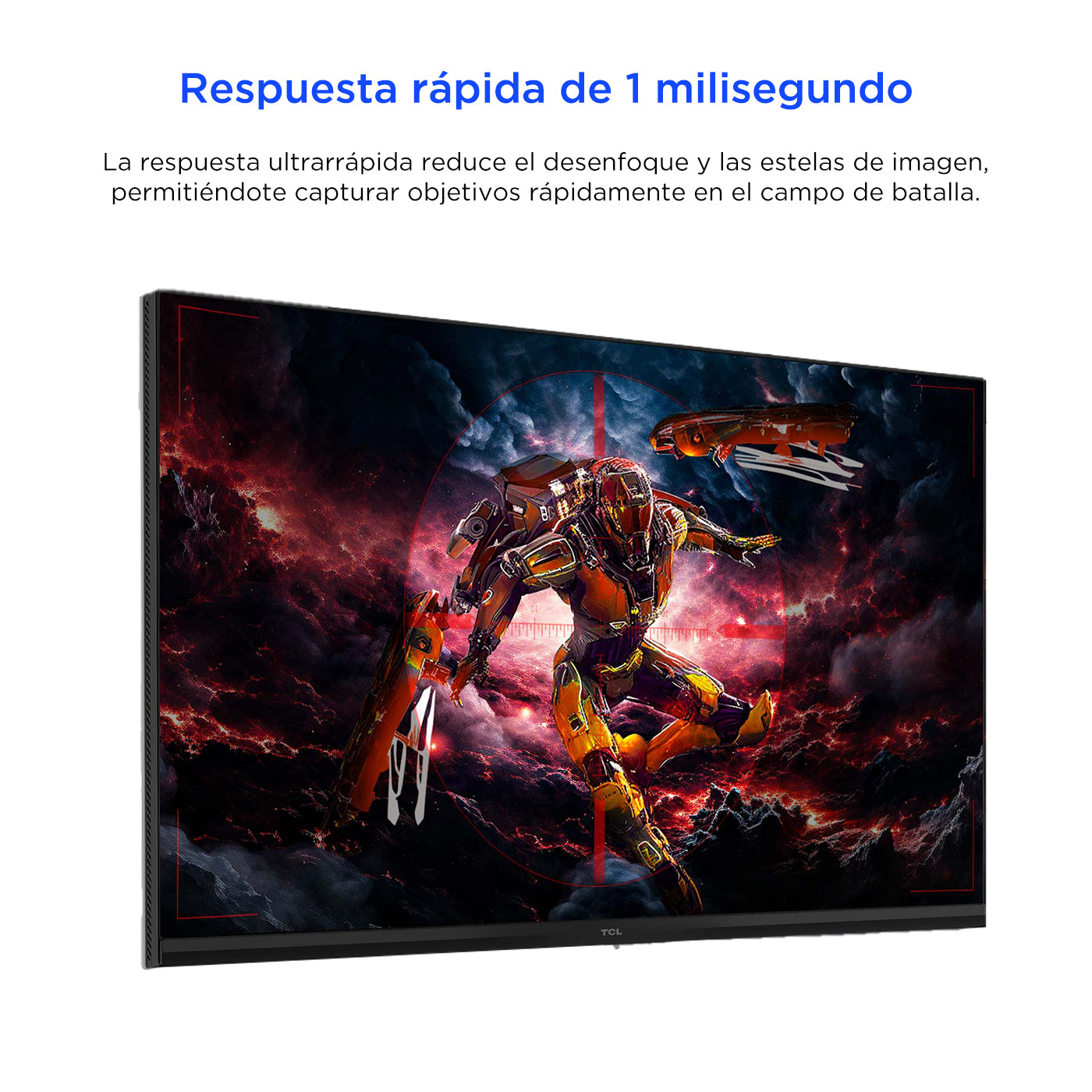 Monitor TCL Gamer 27" Pulgadas G64 QHD MiniLED, Negro