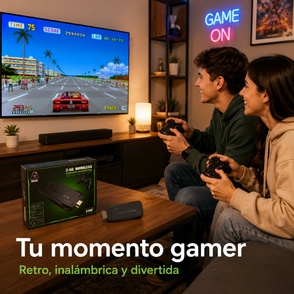 Consola De Videojuegos Retro Portátil Caja Verde Con Miles De Juegos Clásicos