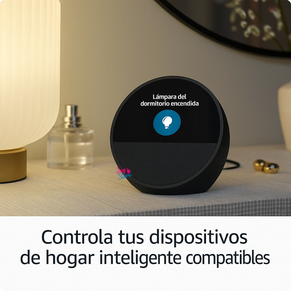 Echo Spot Amazon Asistente Virtual Alexa Parlante Inteligente