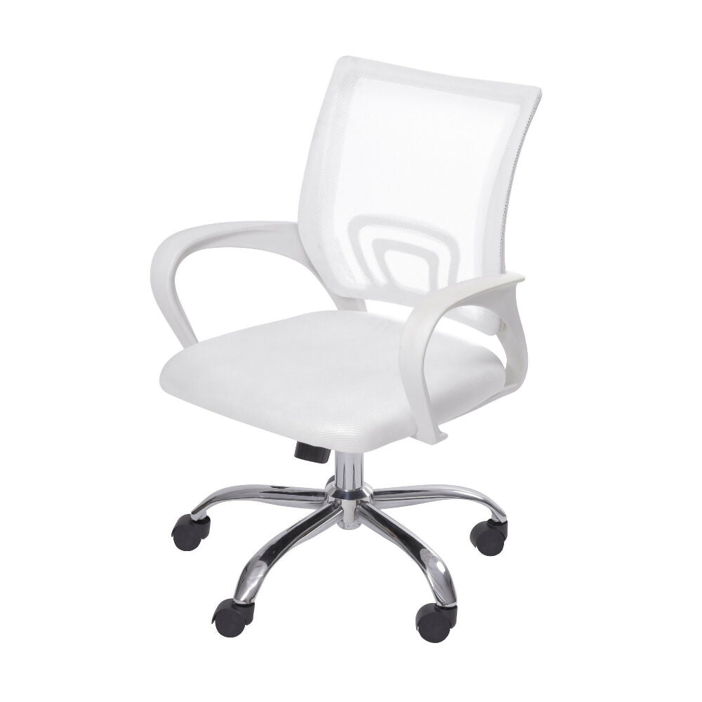 Silla para Oficina Escritorio - OR-3310 Blanca