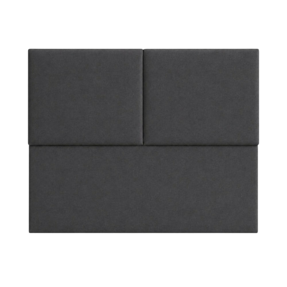 Cabecero Sencillo 100x60+55 Lili Dark Grey Tela