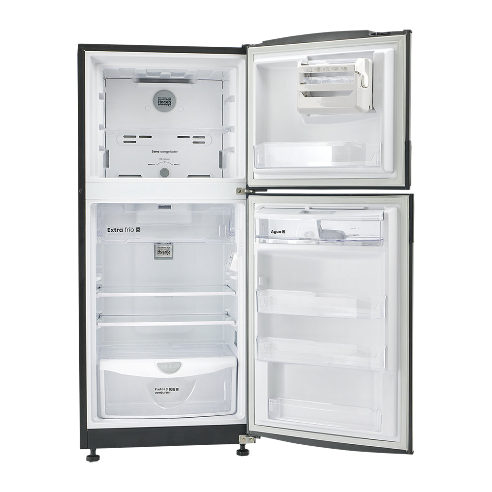 Nevera Haceb No Frost 243 Litros Manija Externa Negro Cósmico Inverter
