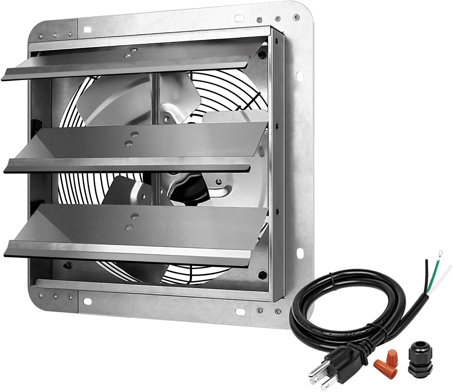 Simple Deluxe Extractor de 12 pulgadas, ventiladores de ventana, funcionamiento...