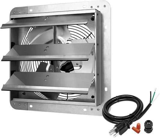 Simple Deluxe Extractor de 12 pulgadas, ventiladores de ventana, funcionamiento...