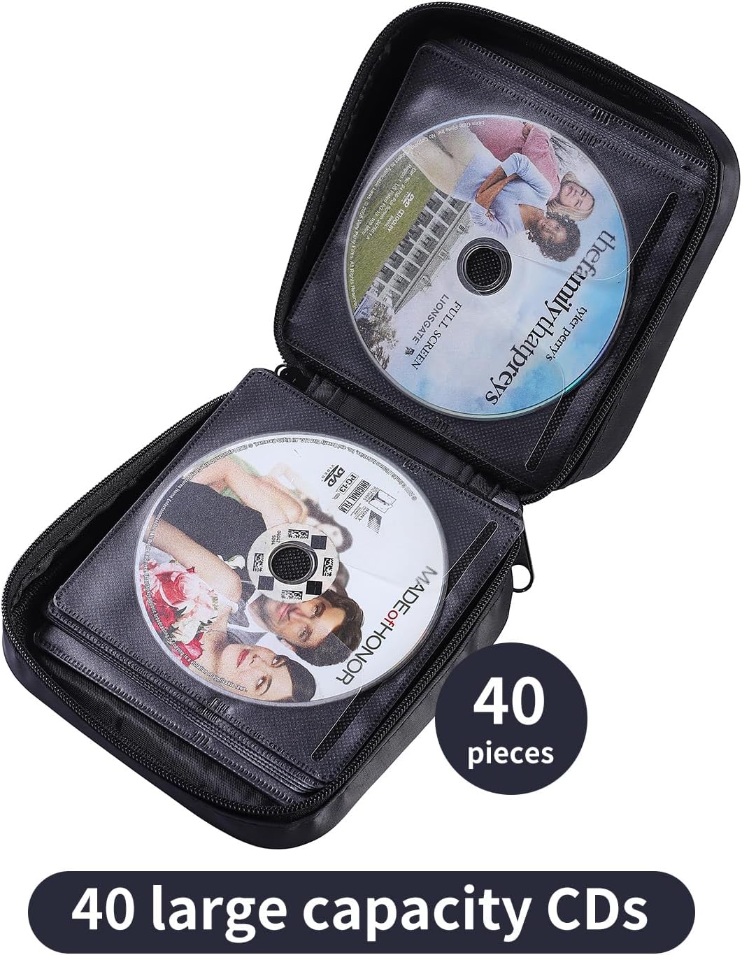 CD Case DVD Case CD Holder DVD Storage Case CD Organizer Car DVD Cases CD