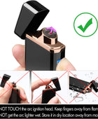 Encendedor eléctrico, encendedor de arco eléctrico, recargable por USB,...