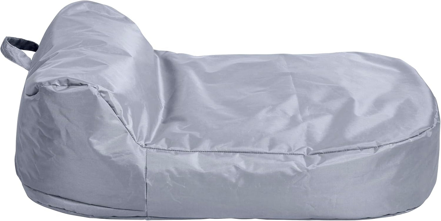 Factory Direct Partners 10485-GY Cali Siesta Sack - Puf, tela Oxford recubierta...