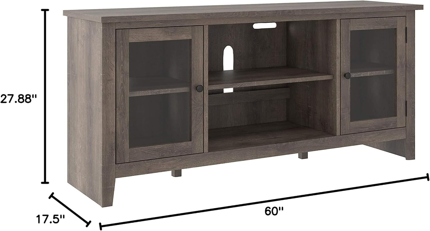 Signature Design by Ashley Arlenbry Moderno mueble de TV de granja con opción...