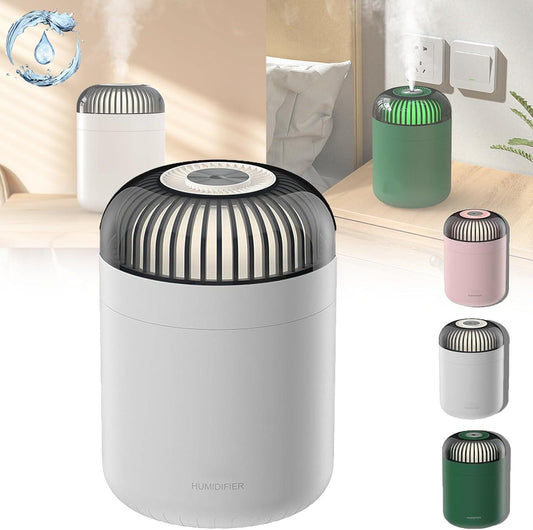 Dreamzy Humidificadores para dormitorio, humidificador de luz nocturna portátil