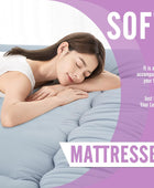 MIRUO Colchón de futón japonés, colchoneta para dormir, colchones de camping...