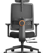 Newtral Silla ergonómica de oficina en casa, silla de escritorio de respaldo...