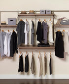 Closet Culture by Knape & Vogt Culture - Kit de accesorios de acero para...