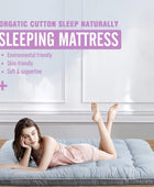 MIRUO Colchón de futón japonés, colchoneta para dormir, colchones de camping...