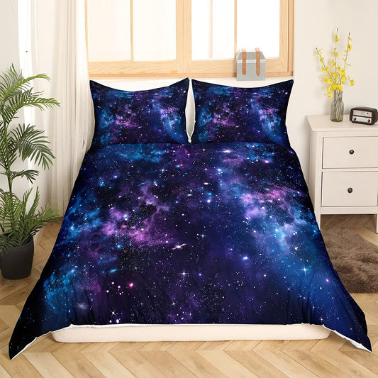 Juego de ropa de cama de la serie Galaxy de tamaño matrimonial, para adultos,...