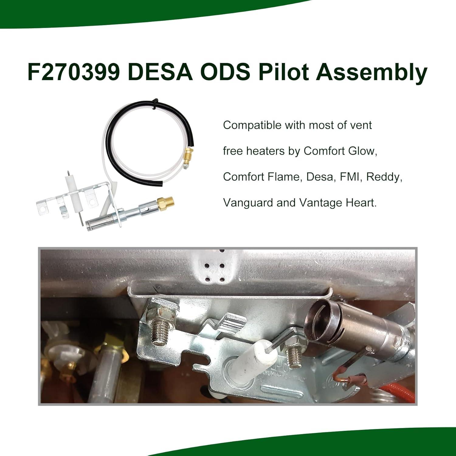 F270399 70358 Pilot ODS Asamblea para calentador Mr sin ventilación Heatstar